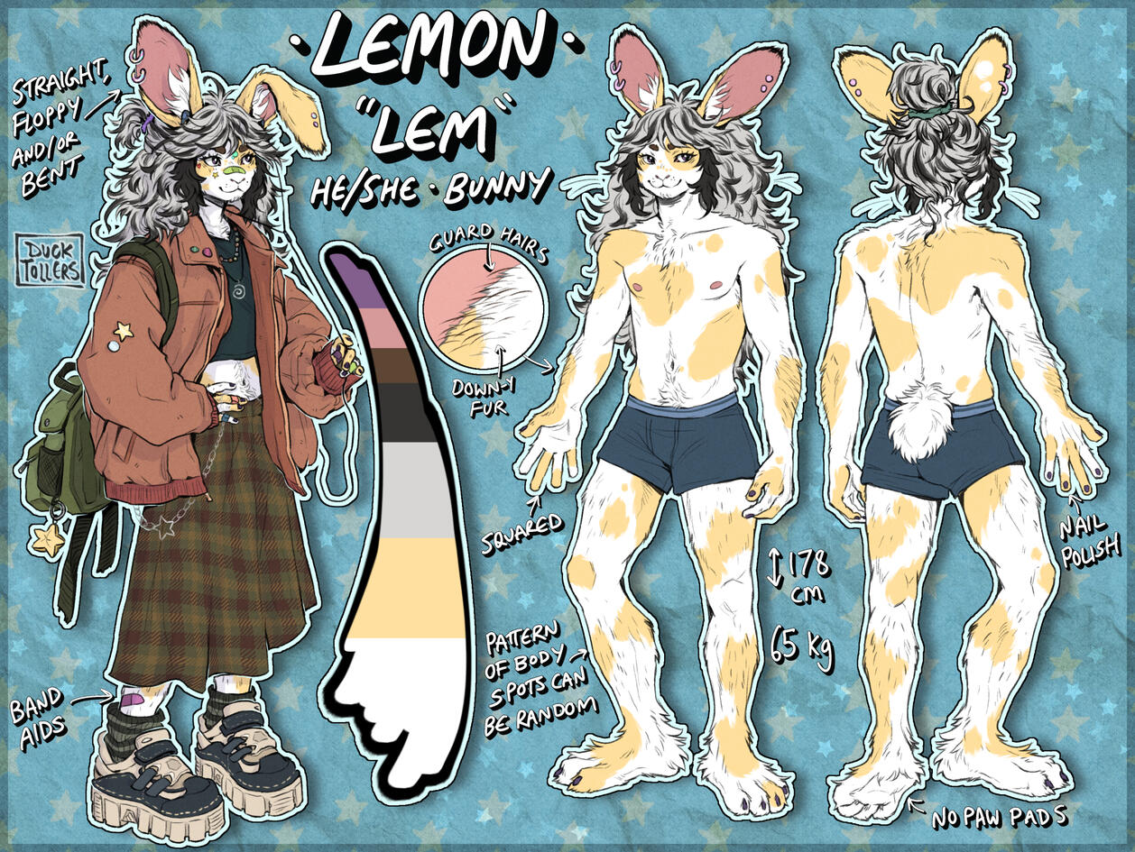 simple reference ($50) + full-body ($40) symmetrical → front & back view ($15) (= $105)
