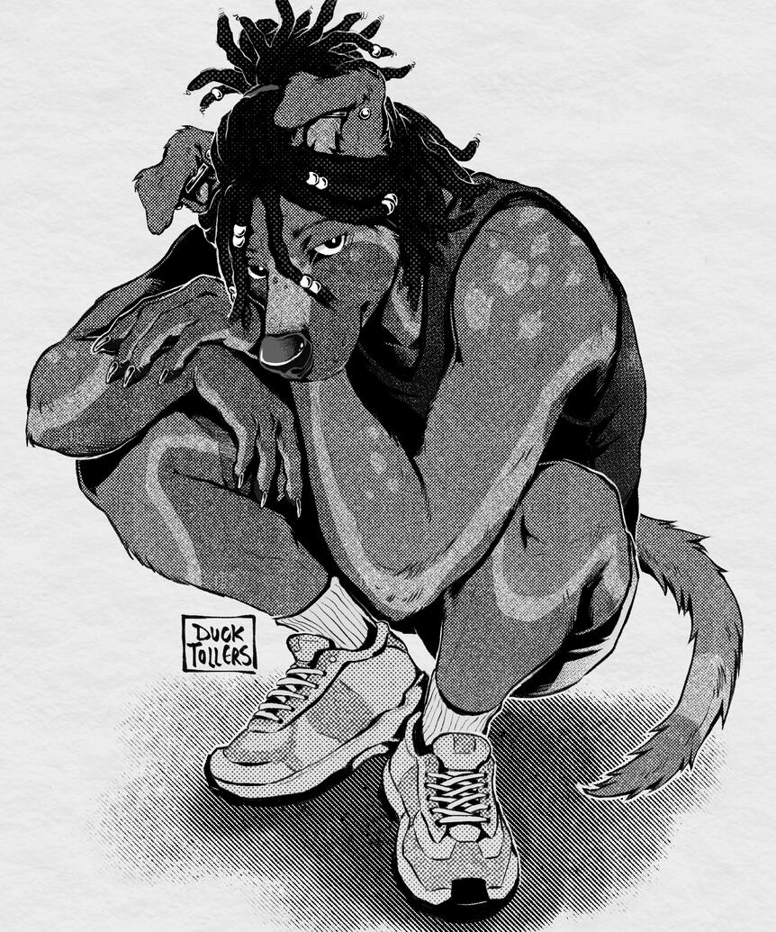screentone - full-body (= $70)